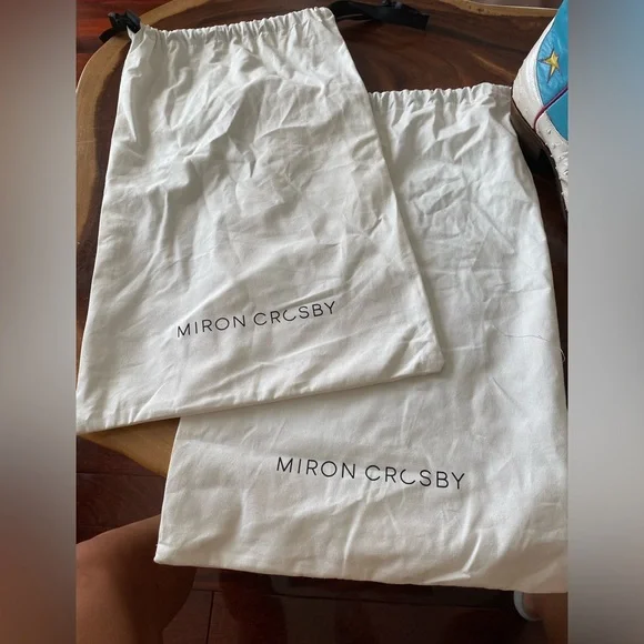 Miron Crosby Apres Ski Pearlized Full Quill Ostrich Cowboy Boots size 9 - Picture 6 of 6